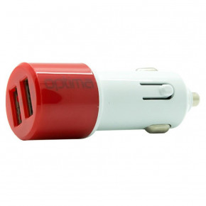    Optima 2*USB (2.1A) Red (40796)