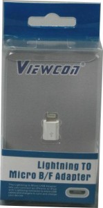  Viewcon VP 006 Lightning  Micro USB B/F,  MFI 3