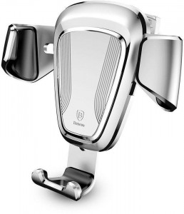   Baseus Gravity Car Mount Silver 3