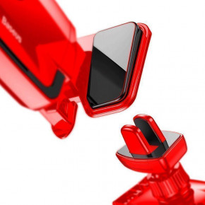   Baseus Robot Air Vent Car Mount Red 8