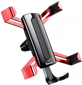   Baseus Spiderman Gravity Car Mount Red