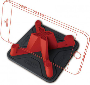    Remax RM-C25 Desktop holder Red 3