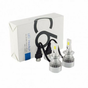  LED  C6 HeadLight H7 12v COB