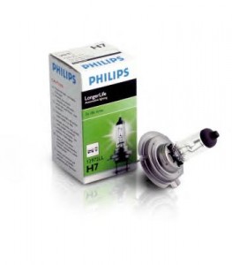  Philips 12972LLC1 H7 55W 12V PX26d Longer Life 3