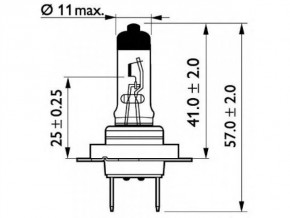  Philips 13972MDC1 H7 70W 24V PX26d MasterDuty 4