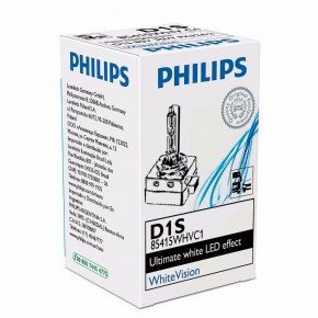   Philips D1S WhiteVision 5000K (85415WHVC1) 3