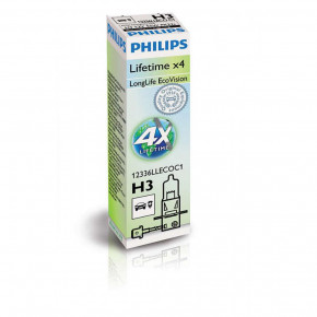   Philips H3 LongLife EcoVision, 1/ 12336LLECOC1