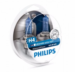   Philips H4 Diamond Vision 5000K (12342DVS2) 4