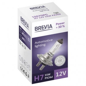  Brevia H7 12V 55W PX26d Power 30% CP (12070PC) 3