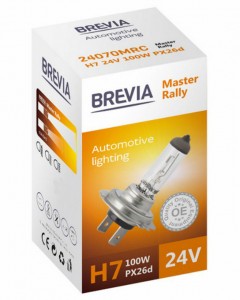  Brevia H7 24V 100W PX26d Master Rally CP (24070MRC) 3