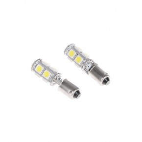    Brille LED BA9S 9 pcs CW SMD5050