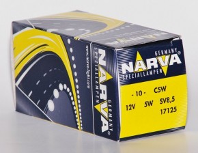  Narva C5W 12V 5W SV8 5 (17125) 3