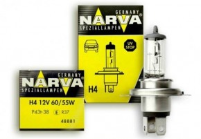  Narva H4 12V 60/55W P43t (48881) 3