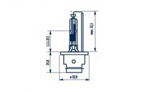   Narva 84006 D2r 85V 35W P32d-3 4