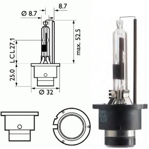   Narva 84006 D2r 85V 35W P32d-3 5