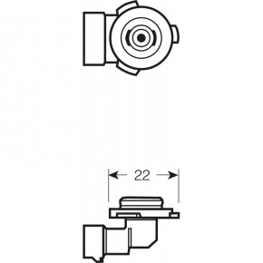  Osram 9006NBU HB4 51W 12V P22d 10X2 HardDuopet 6