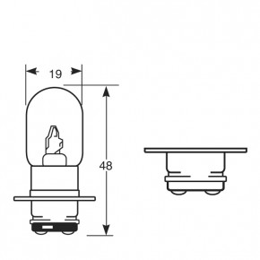  Ring 3603 12V 25/25W PX15D 3