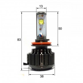 LED  Sho-Me G1.1 H11 6000K 30W 4