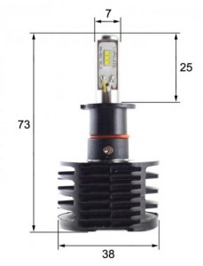 LED  Sho-Me G6.1 H3 25W 5