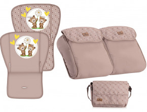    Bertoni Twin Beige daisy bears 6