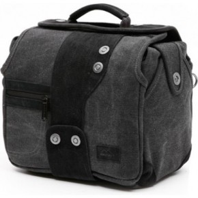  Matin Canvas Bag Maple-110 Black (M-9751)