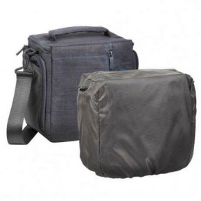    Riva Case 7503 Canvas Case Large grey 6