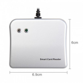  USB    IC/ID Smart Card Reader 4