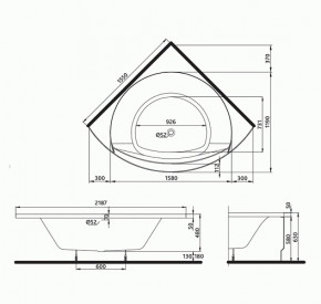   Kolo Magnum 155x155  (XWN3055000) 3