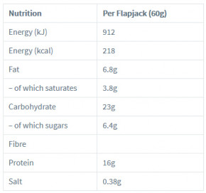 Bounty Protein Flapjack 60g 1/18