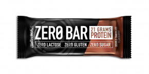   BioTech Zero Bar Box 20x50 g Double Chocolate