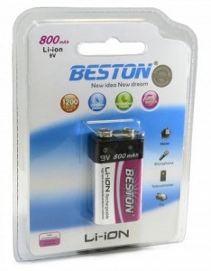  Beston CR-9V 800mAh Li-ion (AAB1823) 5