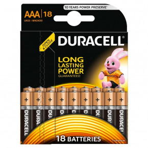  Duracell AAA MN2400 LR03 * 18 (5000394107557 / 81546741)