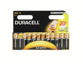  Duracell AA R6 Alkaline BLI 12