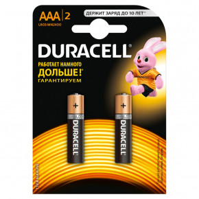  Duracell Basic AAA/LR03 BL 2