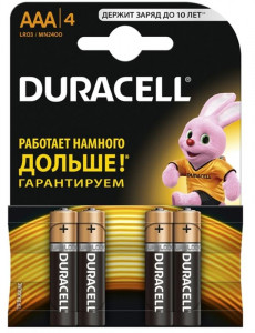  Duracell Basic AAA/LR03 BL 4