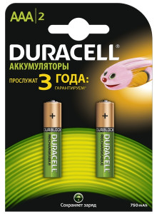  Duracell HR03 AAA 750mAh 2  (5000186)