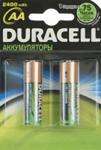  Duracell HR6 (AA) 2500 mAh