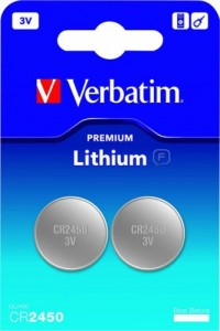  Verbatim CR 2450/2bl Lithium 3V