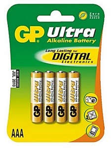  GP Ultra Alkaline LR03 AAA (24AU-U2/U5)