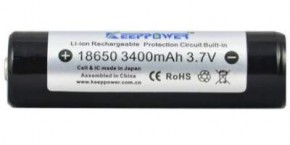  Keeppower 18650 3400mAh  3