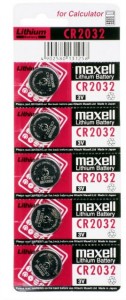  Maxell Lithium CR2025 B5