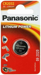  Panasonic CR 2032 BLI 1 LITHIUM (BATT-PAN-CR-2032EL-1)