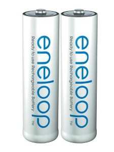  Panasonic Eneloop AAA 750 mAh 2BP NI-MH (BK-4MCCE/2BE) 3