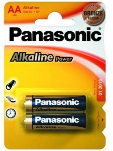  Panasonic Alkaline Power LR6 AA (LR6REB/2BP)