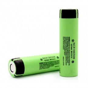  Panasonic NCR18650B, 3400mAh, 6.8A