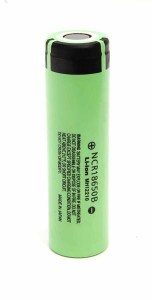  Panasonic NCR18650B, 3400mAh, 6.8A 3