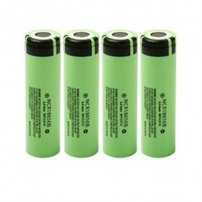  Panasonic NCR18650B, 3400mAh, 6.8A 4