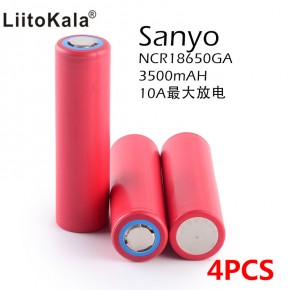  Sanyo UR18650GA, 3500mAh, 10A 3