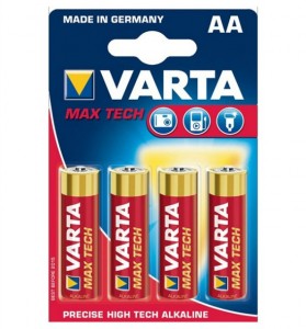  Varta Max T. AA Bli 4 Alkaline (4706101404)