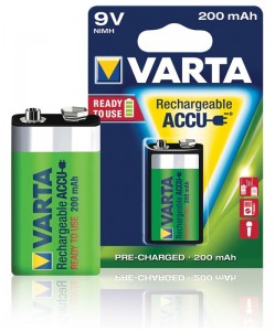  Varta 56722 (HR22) 9V Ni-MH 200mAh